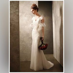 Vera Wang White Dress VW351021 size 2